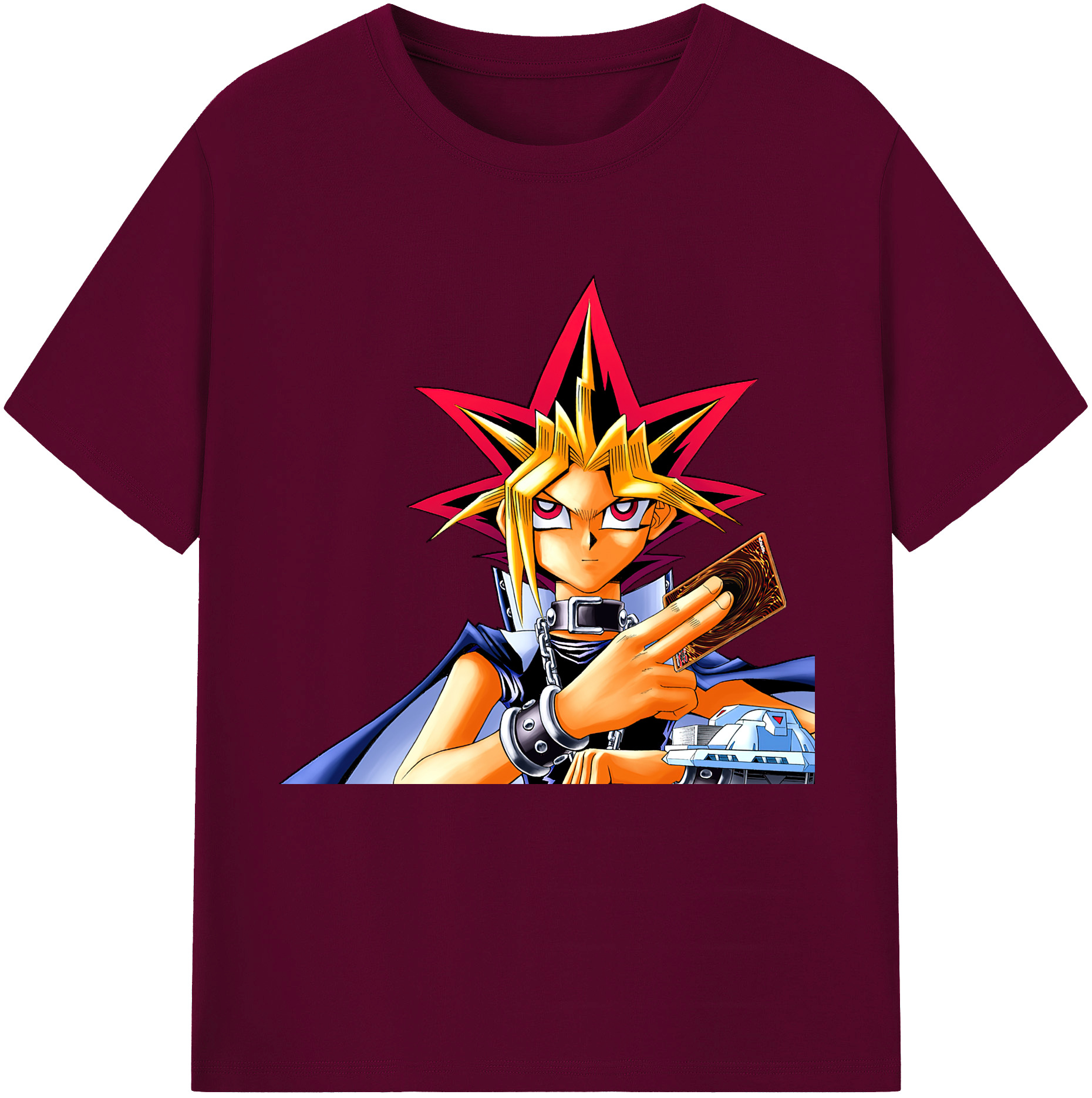 （画像用） 遊☆戯☆王 Yu-Gi-Oh! レディースカジュアルプリントTシャツ（綿100％）